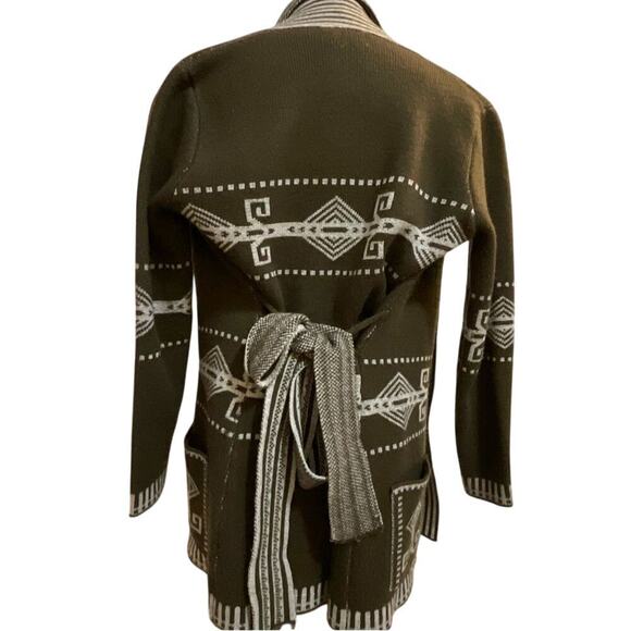 Dylan Tribal Inspired Cardigan Sweater - Picture 1 of 11